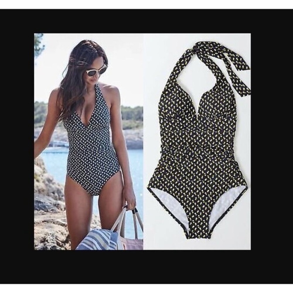 EUC Boden Rhodes Halter Bathing Suit - Sz 10